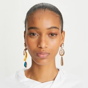 Tory Burch Fish Mobile Earrings